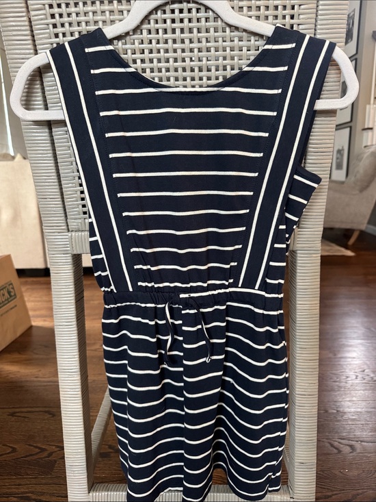 Zara Other - Zara Navy and White Striped Kids Casual Shorts Romper